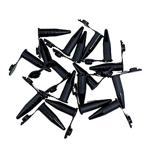 Microtubo Tipo Eppendorf Cap. 0,5ml - Preto Fechado C/ 2.000 GLOBAL TRADE