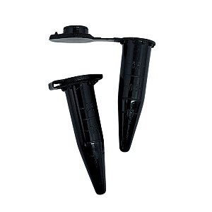 Microtubo Tipo Eppendorf Cap. 0,5ml - Preto Fechado C/ 3.000 GLOBAL TRADE