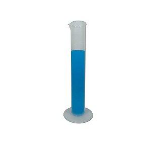 Proveta de Polipropileno Graduada em Alto Relevo - 25ml