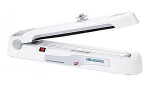 Seladora Selamaxx Bivolt + Suporte + Bobina Papel Grau Cirúrgico Rolo 100mmx50mts