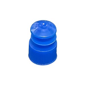 Tampa Tipo Flecha Para Tubo de Ensaio 12x75mm Azul - 1000 Unidades