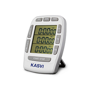 Timer Digital com 3 Canais Independentes