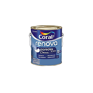 TINTA RENOVA PAREDES E TETO FOSCO BRANCO GELO 3,2L