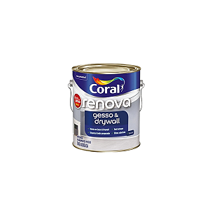 TINTA RENOVA GESSO E DRYWAL BRANCO 3,6L - DIRETO NO GESSO