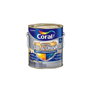 TINTA SOL E CHUVA PINTURA IMPERMEABILIZANTE BRANCO 3,6L