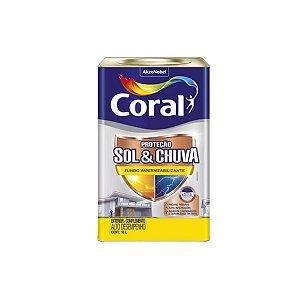 FUNDO IMPERMEABILIZANTE SOL E CHUVA CORAL 18L