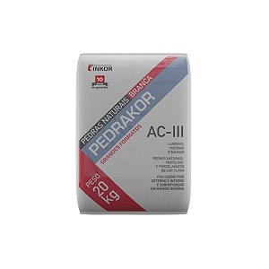 ARGAMASSA PEDRAKOR ACIII 20KG| INKOR ARGAMASSA COLANTE