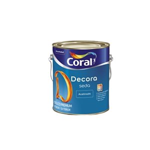TINTA DECORA SEDA BRANCO ACRÍLICA ACETINADA 3,6L