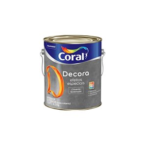 DECORA CIMENTO QUEIMADO TUBARÃO BRANCO 3,4L CORAL