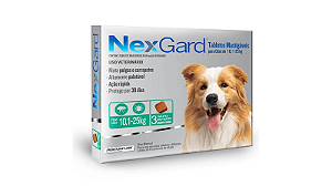 Nexgard Para Cães de 10,1 a 25 KG - Antipulgas e Carrapatos