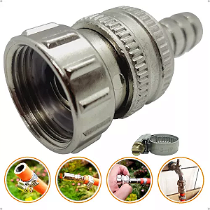 Conector com Torneira para Irrigação