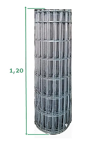 Tela Soldada de Aço 1,20m de Largura