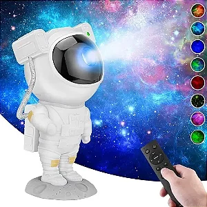 Luminária Projetor Astronauta