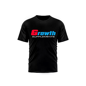 Camiseta ( Preta) - Growth Supplements