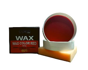 Cera Cristalizadora Automotiva Wax Color Red