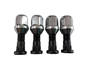 4 Prisioneiro Roda Com Porca Ford Fiesta Courier Ka Ecosport