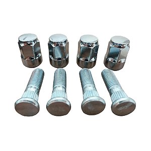 Porca C/ Prisioneiro Roda Honda Civic Fit City Hrv 4 Peças