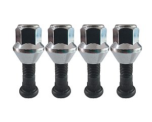 4 Prisioneiro Roda E Porca Ford New Fiesta Ranger Ecosport