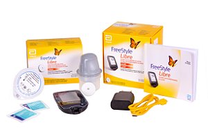 Kit Inicial Sensor Freestyle Libre Kit Leitor + 1 Sensor - Original