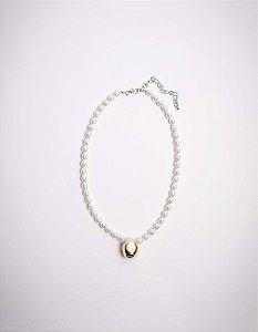 Colar Peônia Gota Mel