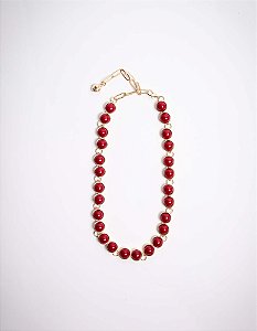 Colar Camélia com Borda