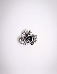 Broche Orquídea Prata