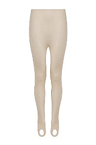 EUGÊNIA Calça Pezinho Nero Marquina Creme