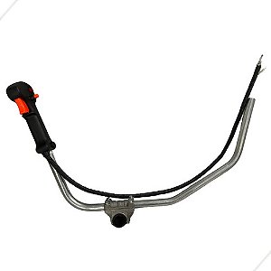 Kit Punho Guidão Acelerador Suporte Para Roçadeira 19mm