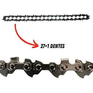 Corrente Oregon Para Motosserras Stihl MS250 27 Dentes + 1 Elo Compatível com Sabre 40cm 16 polegadas