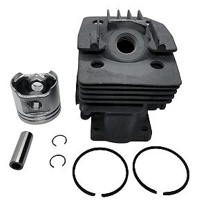 Kit Cilindro Completo Pistão Anéis Para Roçadeiras Stihl Fs220