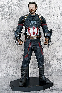 Capitão America 28cm Marvel Estátua