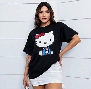 Tee Shirt Over Hello Kitty