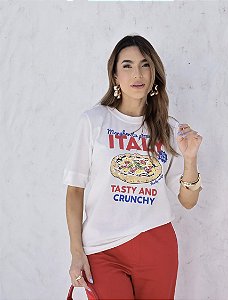 Tee Shirt Italy Margherita Pizza