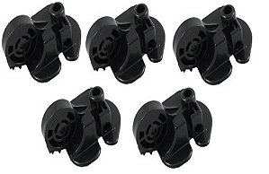 5 Fixadores Preto Motor Ventilador Mondial NV-31