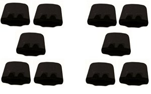 10 Apoios Borrachas Grelha Preto Airfryer Walita NA130 NA230