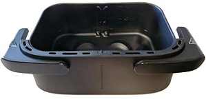 Bandeja Panela Dupla Preta Airfryer Walita NA150