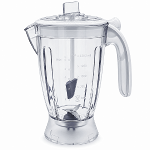 Copo Branco Espátula Liquidificador Walita RI1760 RI1764