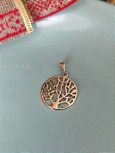 PINGENTE CIRCULAR ÁRVORE DA VIDA