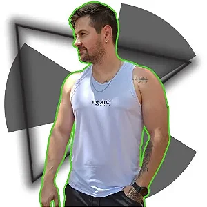 Coleção ☠️4: Camiseta Regata de Treino Toxic - SKULL