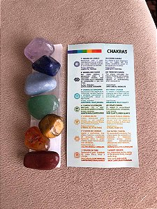 Kit 7 chakras + Selenita