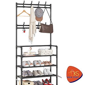 Organizador Multiuso para Cabides e Sapatos