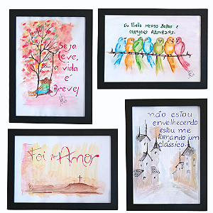 Quadros decorativos - Réplica de Obra de Francisco Martins