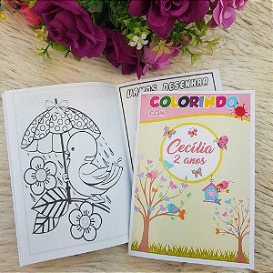 Livro de colorir Personalizado