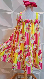 Vestido Midi Borboleta