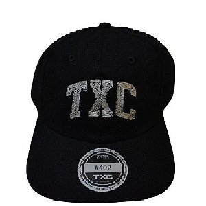 BONE CUSTOM BORDADO TXC PRETO