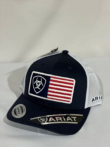 Boné Ariat Marinho com Logo Centro