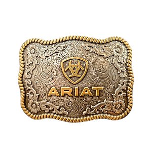 FIVELA ARIAT IMPORTADA PRATA DETALHES EM DOURADO