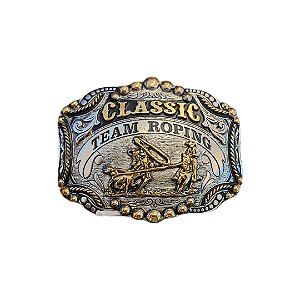 FIVELA  MASTER CLASSIC  TEAM ROPING PRATA/COM VAQUEIRO