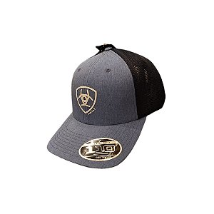 BONÉ IMPORTADO ARIAT AZUL LOGO BRANCO FLEX