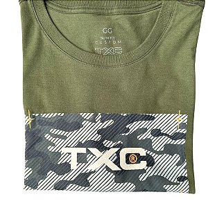 CAMISETA CUSTOM 191998 VERDE MILITAR